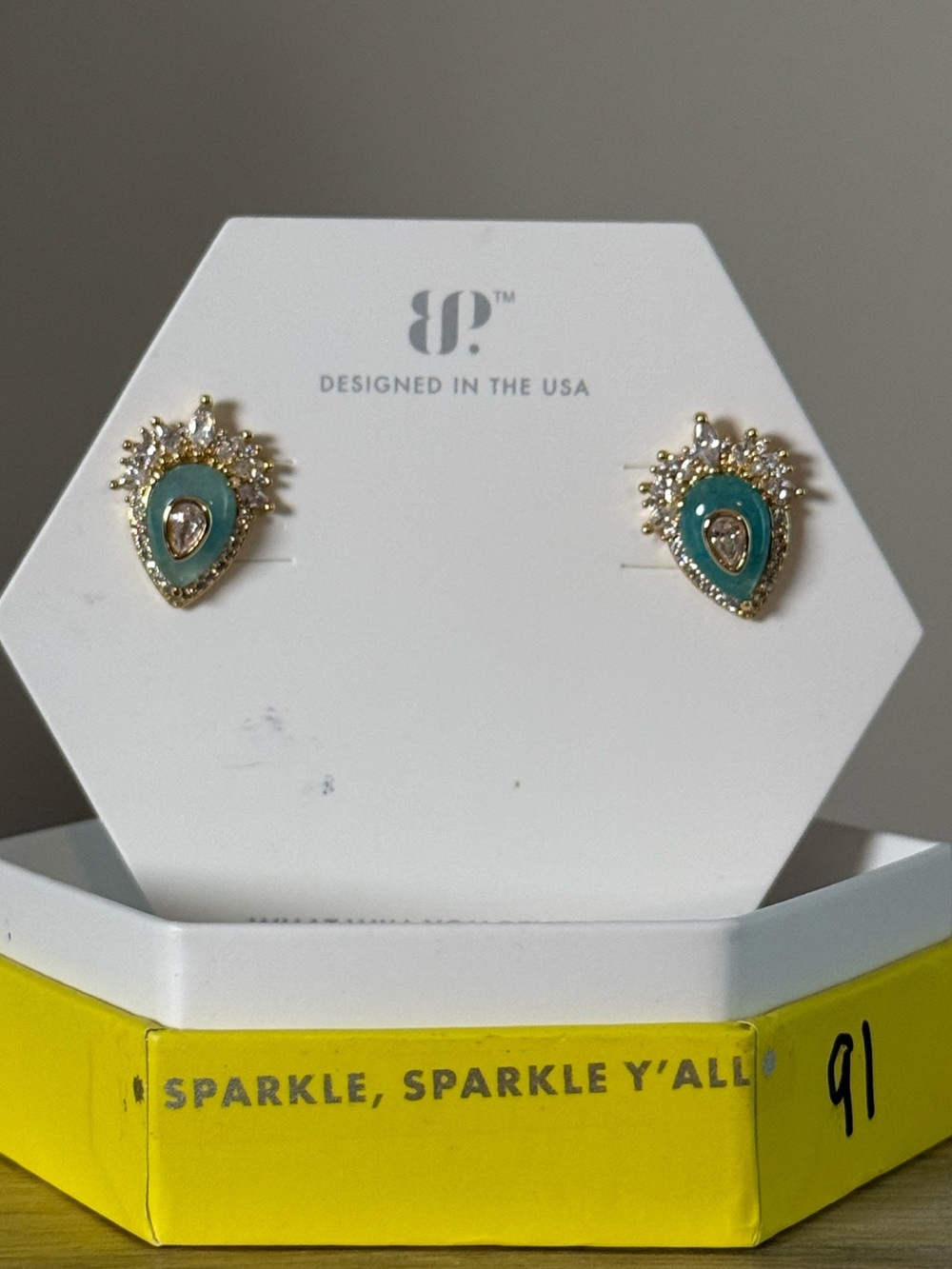 Bomb Party OG Earrings “Petal Drops” Brand New! #91